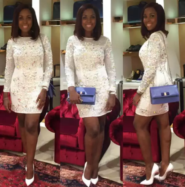 Popular Blogger, Linda Ikeji, Puts Her Hot Legs On Display [See Photos]